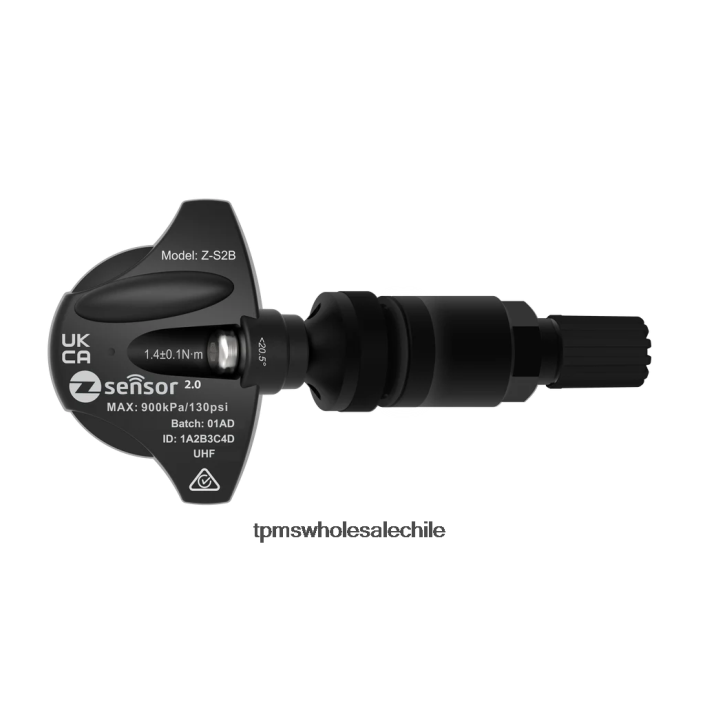 Holden oe sensor tpms de repuesto - oe p/n 25774006 frecuencia 315mhz 8H4BR642 - Sensor De Presión De Neumáticos TPMS vástago de válvula de metal - negro
